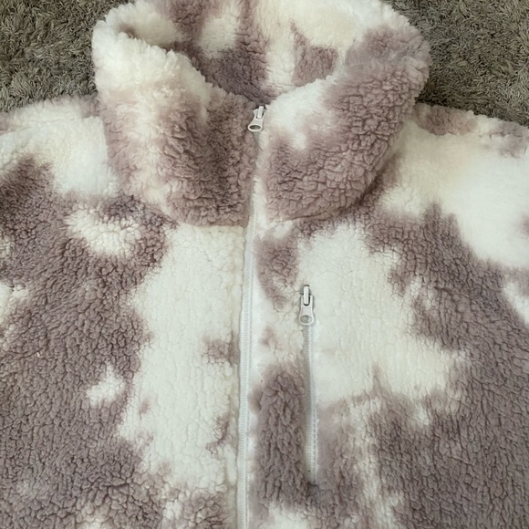 Betsey Johnson Tye Dye Fleece Zip Up - Picture 6 of 13